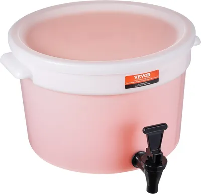 Produktbild von Getränkespender, 11 L Getränkespender für Partys, Saftspender aus Kunststoff mit Zapfhahn und Deckel, Eistee-Limonadensaft-Wasserspender, für Restaurants, Hotels, Partys