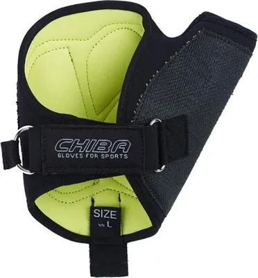 Produktbild von CHIBA Tetra - Rollstuhl-Handschuhe XXL schwarz mit Gelpolster & Aramid-Besatz