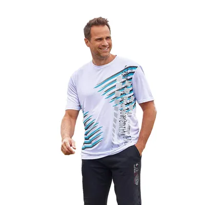 Produktbild von Atlas For Men - T-Shirt für Herren (3er-Pack) AF1331 (L) (Blau/Weiß/Schwarz)