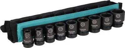 Obrázok produktu pre Makita sada 1/2" nástrčných hlavíc 9Sp. 10-27Mm