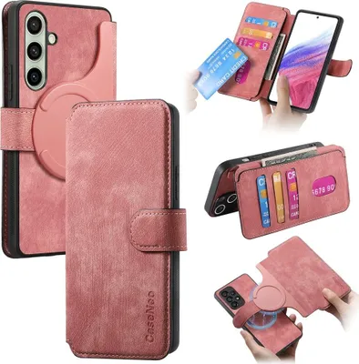 Produktbild von Samsung Galaxy A56 Hülle - CaseNeo 2-in-1 Klapphülle & Back Cover - Rosa