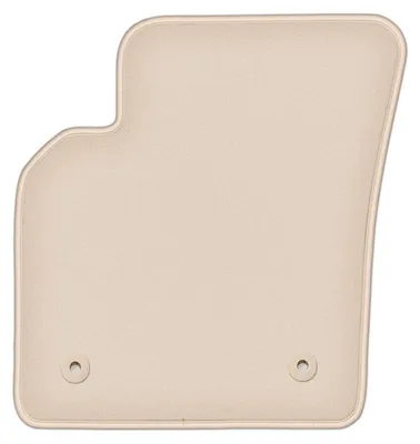 Produktbild von DURBAN Beige Velours-Fahrerfußmatte für Volvo C70 II Coupé (2005-2013)