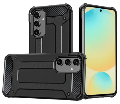 Obrázok produktu pre Techsuit Hybrid Armor – puzdro na Samsung Galaxy S24 FE – čierny