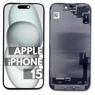 Produktbild von Original-Display für Apple iPhone 15 Ersetztes Glas mit Diagnostic Tape