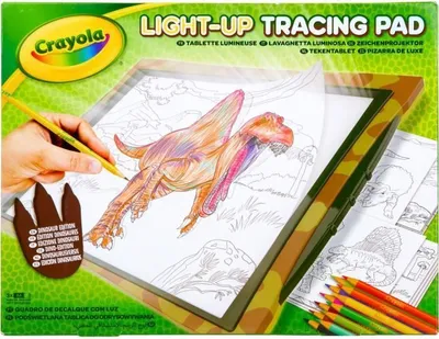 Produktbild von CRAYOLA - Zaubertafel de Dinosaurier, Leuchttafel, Freizeit und Reisen, Geschenkidee de, 74-7497
