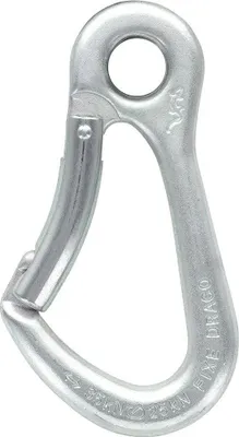 Immagine prodotto di Fixe Climbing Gear Draco Keylock Ecotri Karabinerhaken Silber Silber Taglia unica