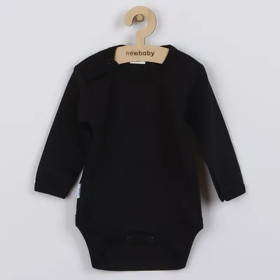 Immagine prodotto di Corpo a maniche lunghe New Baby - nero, taglia 68 (4-6m)