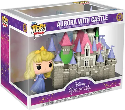 Produktbild von Princess - Aurora with Castle 29  - Funko Pop! Town Vinyl Figur