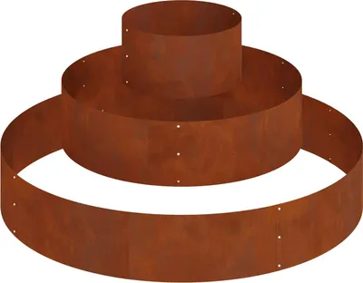 Immagine prodotto di Vaso da giardino Marrone 120 x 120 x 20 cm