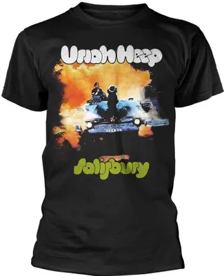 Produktbild von Uriah Heep - "Salisbury" T-Shirt für Herren/Damen Uni PH2150 (L) (Schwarz)