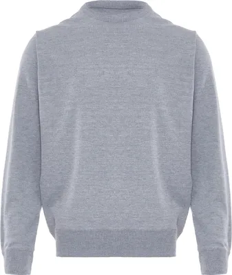 Produktbild von aleva damen pullover - grau melange, M/L