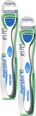Produktbild von 2x Meridol Zungenreiniger - Sicherer Atem