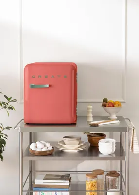 Produktbild von FRIDGE RETRO 48L - Kühlschrank im Retro-Stil