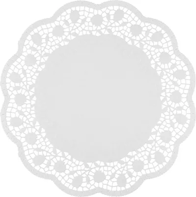 Produktbild von Papstar Tortenspitzen weiss Durchmesser 38cm 250 Stück