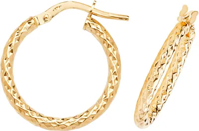 Produktbild von Moderne 9 Karat (375) Gold Damen - Paar Creolen - 15mm; TRS38429MM15