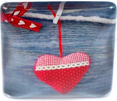 Produktbild von Herz Valentinstag Feiertag Magnet Für Den Kühlschrank Für Die Tafel Verschiedene Muster
