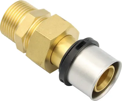Produktbild von Pressfitting Verschraubung 26x3 mm 3/4 Zoll AG TH Kontur Verbundrohr