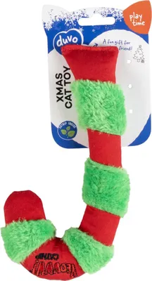 Produktbild von Duvo+ Hundespielzeug X-Mass Weihnachtsstab