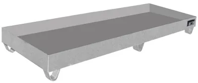 Produktbild von Bauer Edelstahl-Auffangwanne VAW-4/B, Edelstahl 1.4571