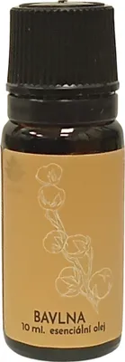Produktbild von Ätherisches Baumwollöl mit Tropfer, weicher, natürlicher Duft, ungiftig für Aromatherapie