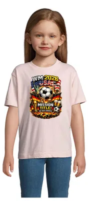 Produktbild von Kinder Fußball USA 2026 Fan T-Shirt