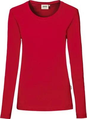 Produktbild von HAKRO Damen-Longsleeve Performance #179 Gr. 4XL rot