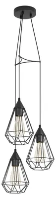 Image de EGLO Suspension Tarbes noir 94191