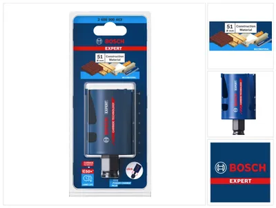 Obrázek produktu pro Pila na otvory Expert Construction Material D.51mm Cut-D.60mm Power Change Plus
