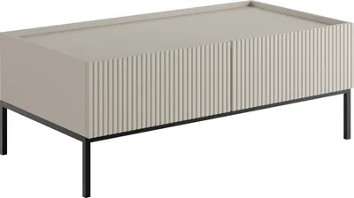 Produktbild von MIRJAN24 Couchtisch Como 2SZ, Wohnzimmer Kaffeetisch mit zwei Schubladen, Stilvoll Kollektion (Farbe: Cashmere)
