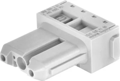 Produktbild von HARTING Han Guiding Relay Modul Buchseneinsatz (F) Crimpanschluss, 3-polig 500V, 16A - 1 Stück
