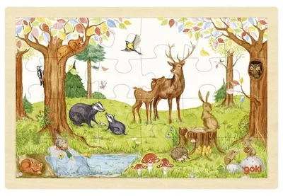Obrázok produktu pre Puzzle Leśna Polana 24 elementy
