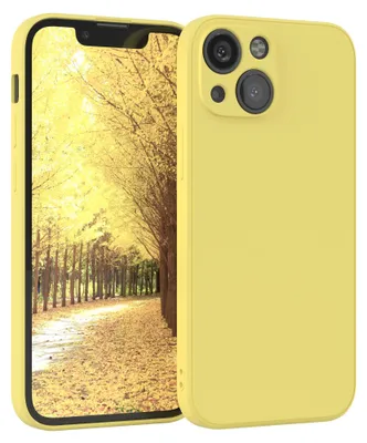 Produktbild von EAZY CASE - TPU Hülle für Apple iPhone 13 Mini, TPU Case stoßfeste Handyhülle, weiches Cover mit Kameraschutz, Silikonhülle in Gelb