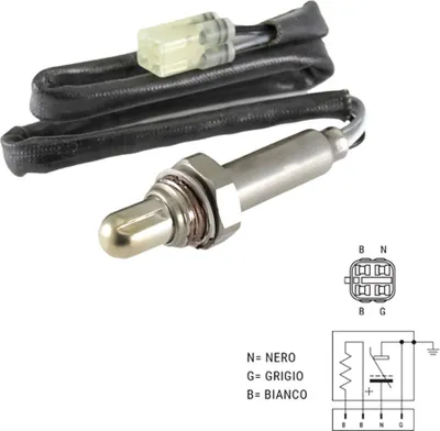 Obrázek produktu pro Lambda sonda pro Yamaha X-max 125, rok výroby 2006-2016, kód: 7868.44.040 R.o.1b98592a0000, barva: stříbrná, materiál: stříbro, univerzální velikost