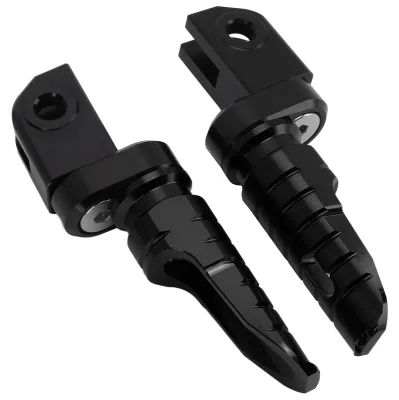 Obrázok produktu pre 2 ks predné stúpačky na motocykel CNC hliníková zliatina Náhradné stúpačky pre Aprilia RS660 RSV4 Tuono 660 V4 1100Black