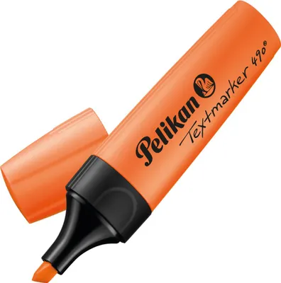 Immagine prodotto di Pelikan Textmarker 490 evidenziatore 1 pz Arancione