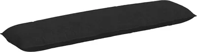 Produktbild von vidaXL Rückenkissen Schwarz 200 x 19 x 50 cm Stoff