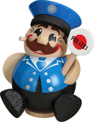 Obrázek produktu pro Kouřící figurka - policista