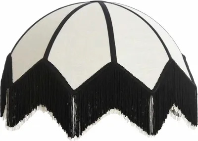 Produktbild von Light & Living - Lampenschirm Sulina - Weiß - Ø45cm - Stoffschirm für E27