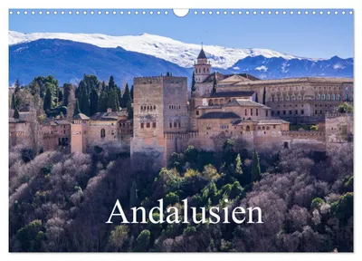 Produktbild von Andalusien (Wandkalender 2027 DIN A3 quer), CALVENDO Monatskalender