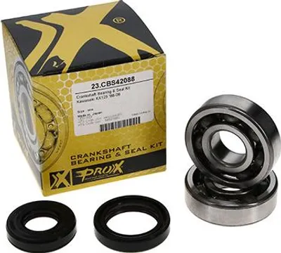 Immagine prodotto di Kit cuscinetti e guarnizioni albero motore ProX KX125 '88-08