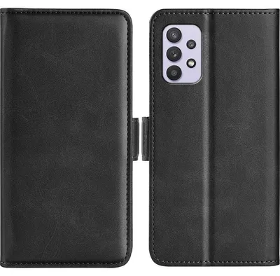 Produktbild von Mobigear Slim Magnetisches Handyhülle für Samsung Galaxy A53 – Klapphülle/Geldbörse – Schwarz