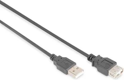 Produktbild von USB-Kabel 2.0 - 18 Meter - Schwarz