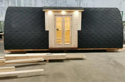 Produktbild von Campinghaus Camping Pod Ferienhaus Wochenendhaus 2-6 Personen Fertighaus