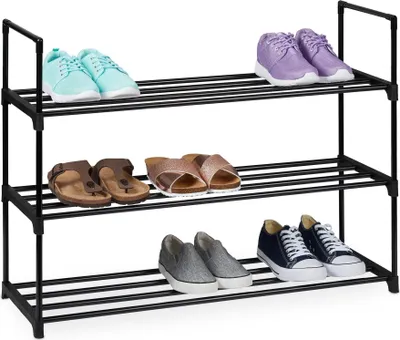 Produktbild von Schwarzes Schuhregal