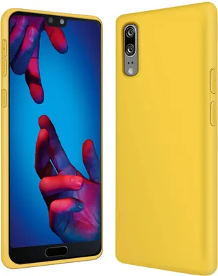 Obrázok produktu pre Puzdro na mobilný telefón Huawei P20 ochranný kryt silikónové gélové puzdro na mobilný telefón, žlté