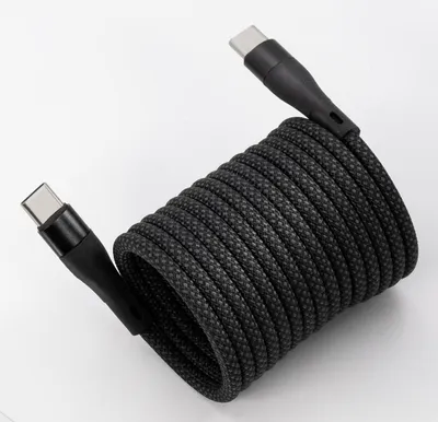 Produktbild von Transmedia C 532-1, 1 m, USB C, USB C, USB 2.0, 0,48 Gbit/s, Schwarz