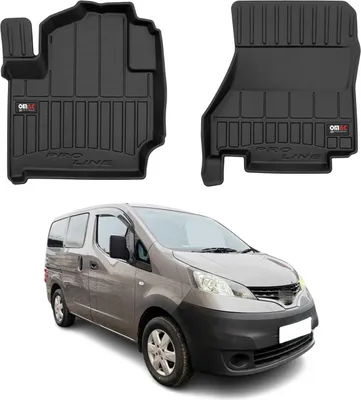 Image de Tapis de Sol pour Nissan NV200 2014-2022 TPE Noir