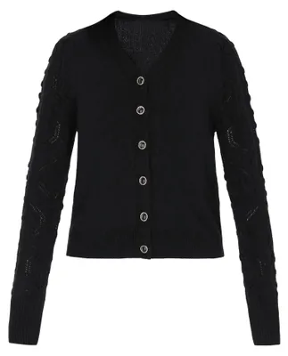 Produktbild von EVERA Damen Cardigan - Schwarz, XS/S