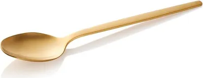 Produktbild von 24x Menülöffel ALEX GOLD, mit gold, matte PVD Beschichtung, 21 cm, Chromnickelstahl 18/10