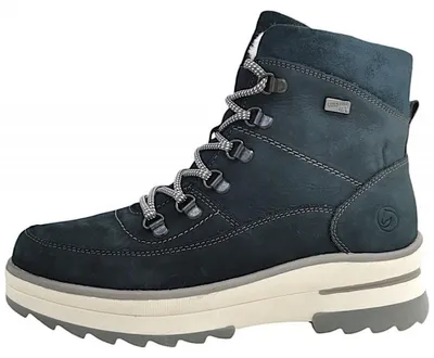 Productafbeelding van Remonte damesschoenen, veterschoenen, blauw, geschikt voor vrijetijdskleding, schoenmaat: 41 EU